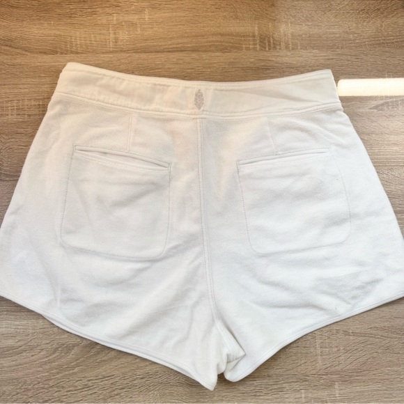 New Free People Movement Timko Shorts Sweat Loose Baggy Slouchy White Medium - Picture 4 of 12